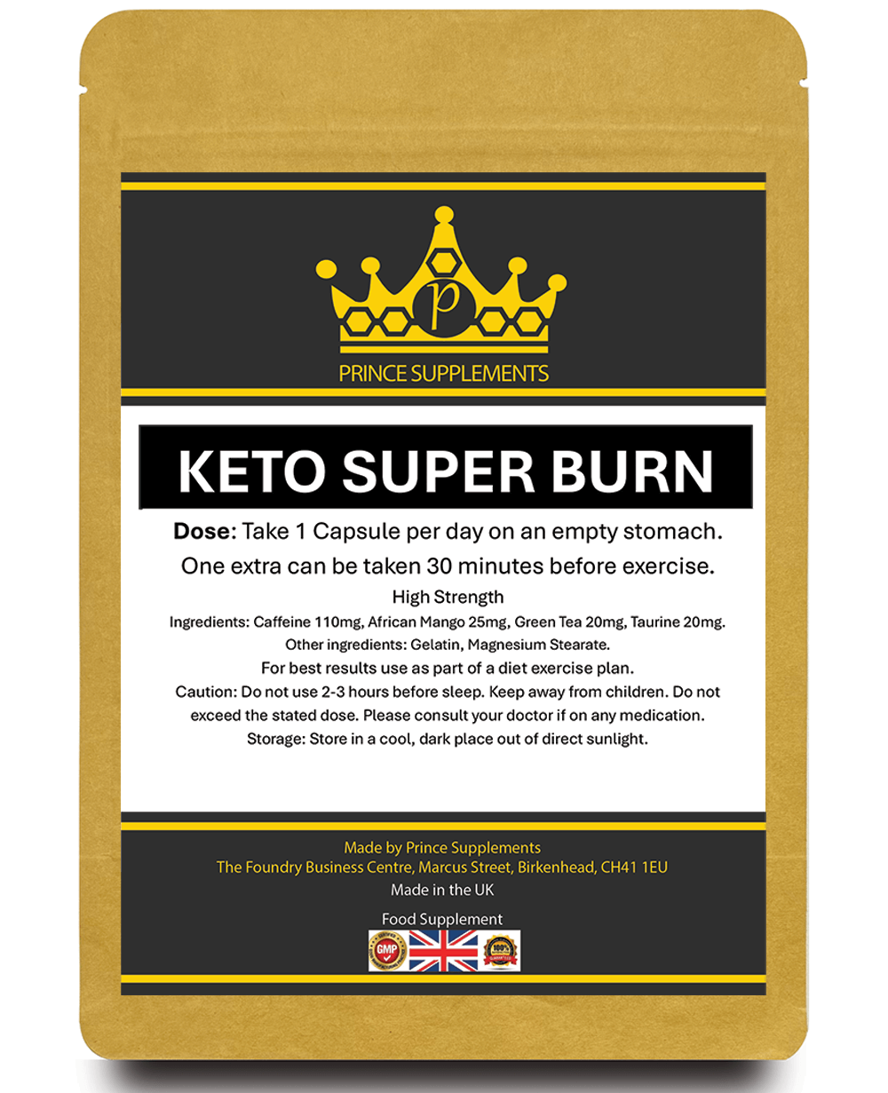 Keto Advance Capsules – Keto & Weight Management Support – Caffeine, African Mango & Green Tea – 60 Tablets