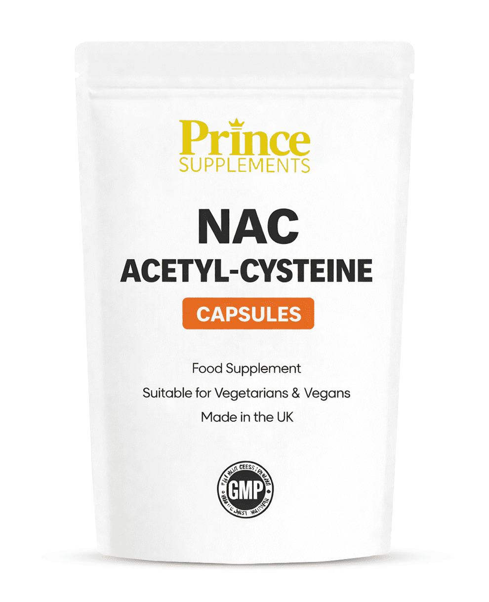 NAC N Acetyl Cysteine 2400mg Capsules Vegan UK Made