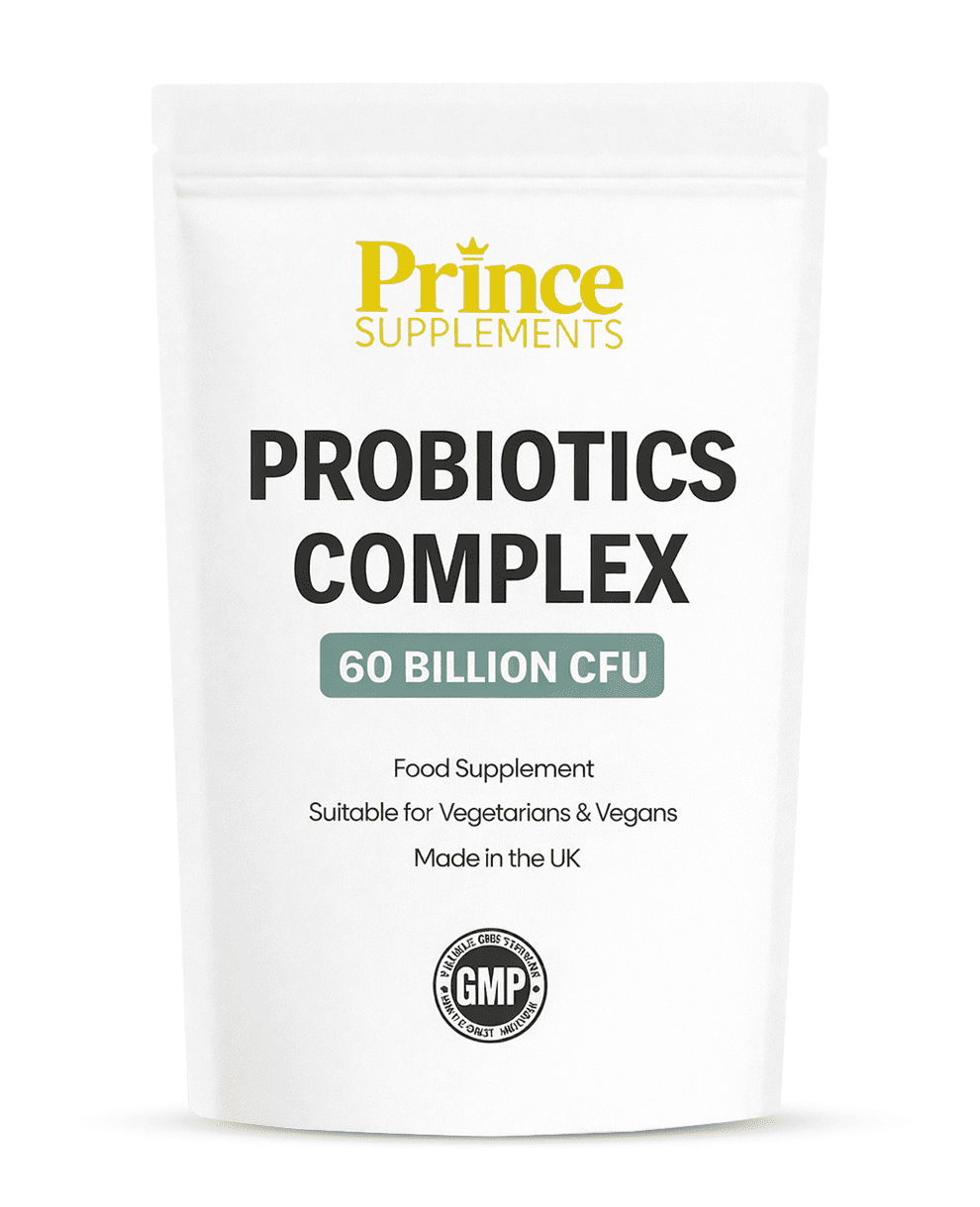 Probiotics Complex for Gut Health 60 Billion CFU Vegan Capsules Buy 3 Get 1 Free