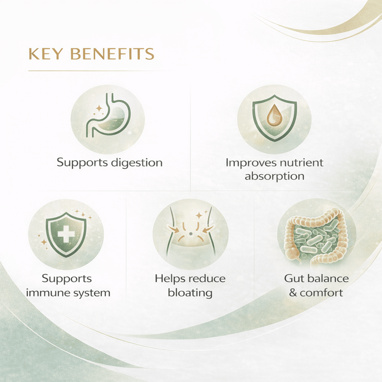 Probiotics Complex for Gut Health 60 Billion CFU Vegan Capsules Buy 3 Get 1 Free