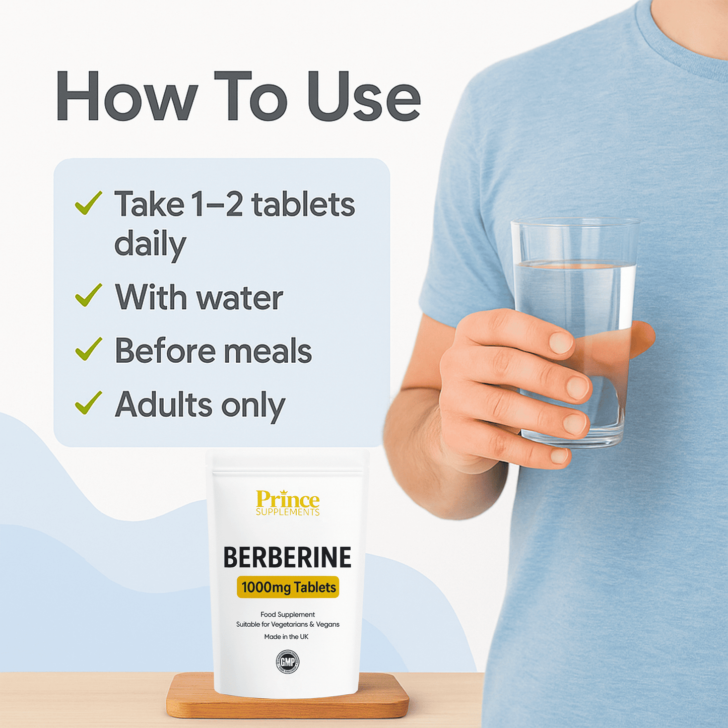 Berberine 1000mg 10:1 formula