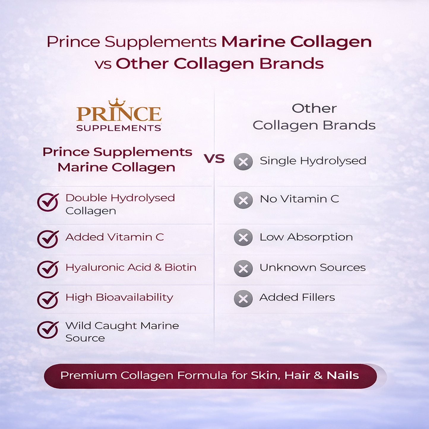 Marine Collagen 2600mg with Biotin & Vitamin C – UK Made