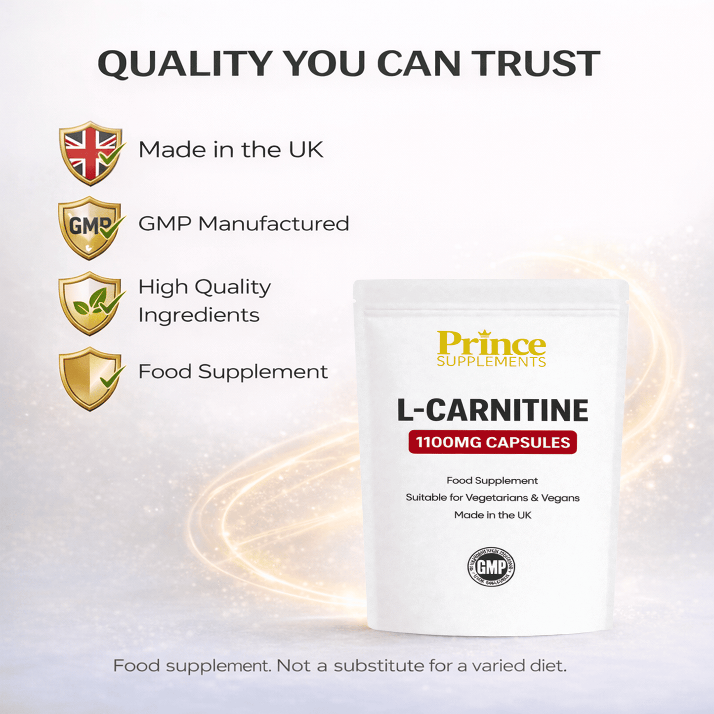 L-Carnitine 1000mg Capsules for Energy, Focus & Weight Management