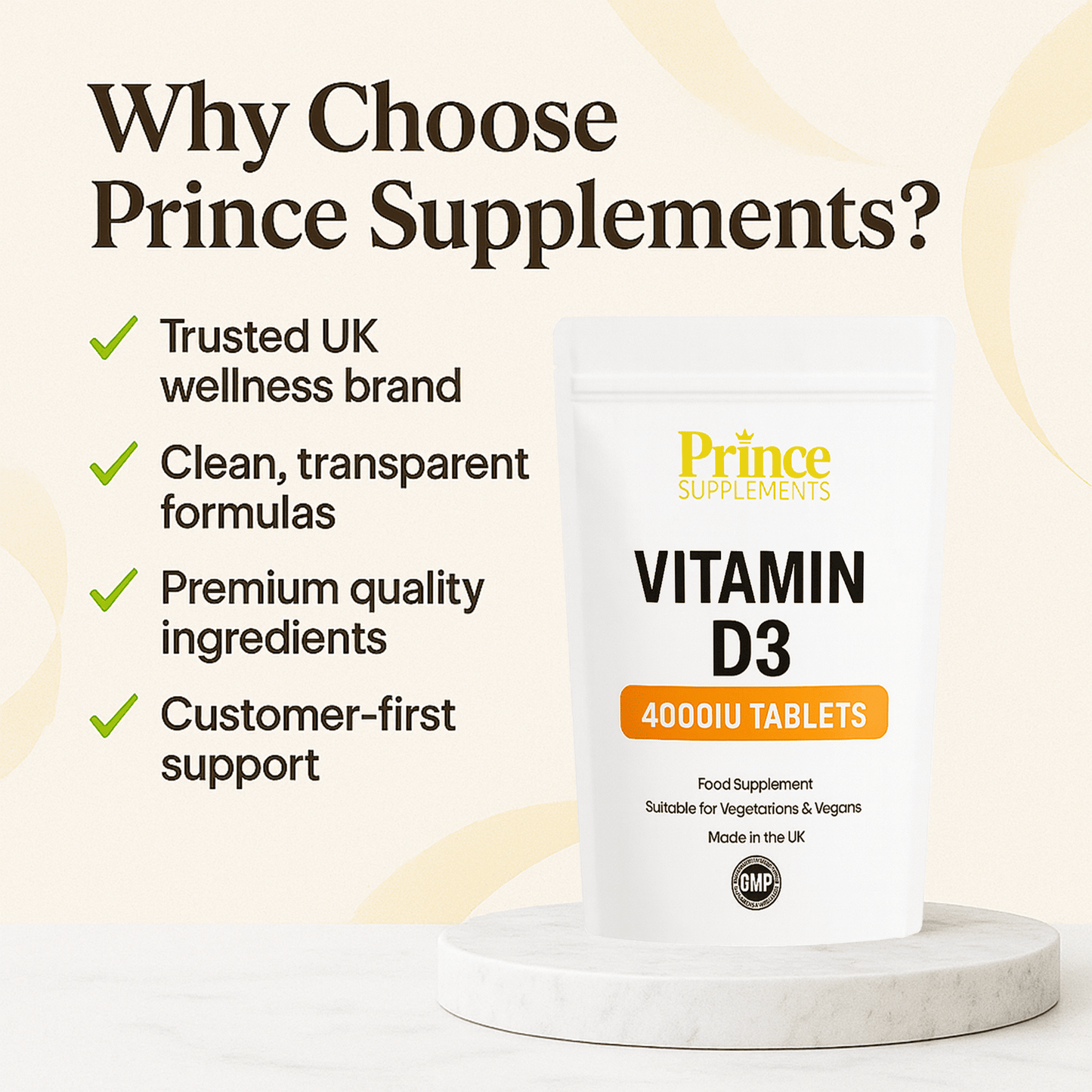 Vitamin D3 4000IU Tablets