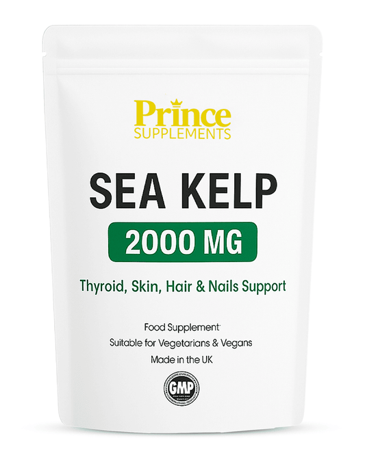 Sea Kelp Extract 2000mg Iodine, Thyroid, Hair, Skin, Immune System