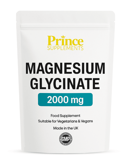 MAGNESIUM GLYCINATE CAPSULES FORMULA 2000mg 4:1 FATIGUE BONE HEALTH, MUSCLE
