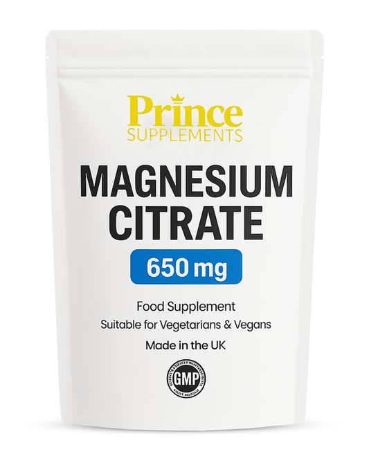 MAGNESIUM CITRATE CAPSULES 650 MG SUPER STRONG FATIGUE, BONE HEALTH, MUSCLE