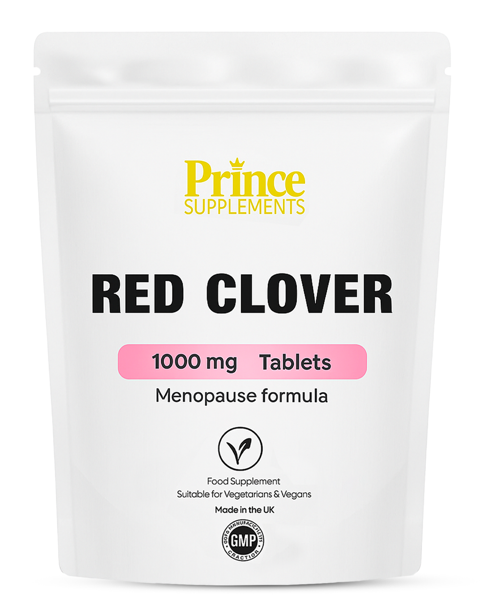 Red Clover 1000mg Tablets Menopause Hot Flushes Low Energy