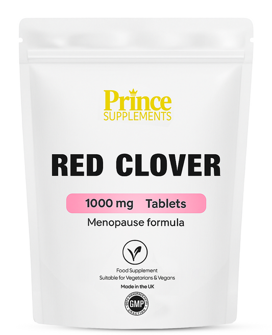 Red Clover 1000mg Tablets Menopause Hot Flushes Low Energy
