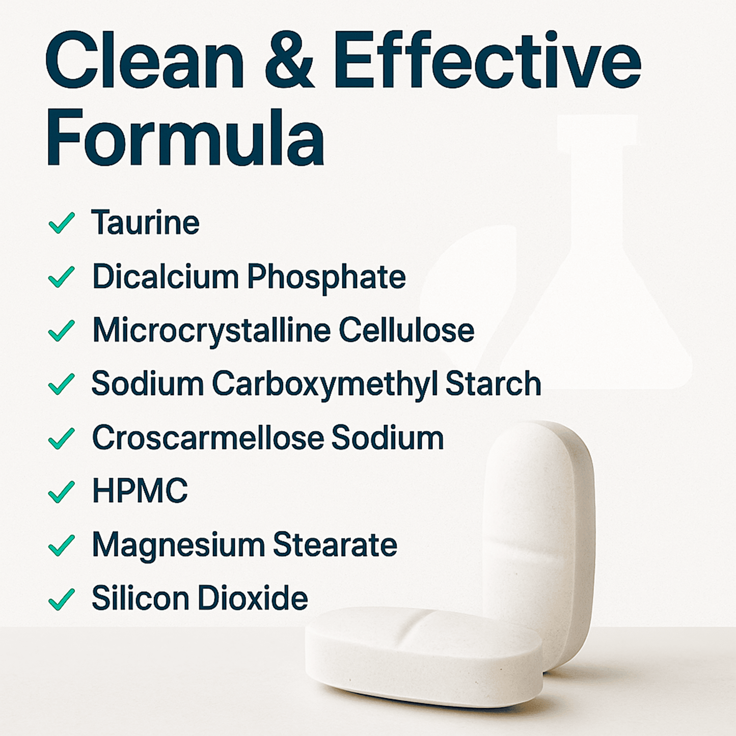 TAURINE 900MG MUSCLE PUMP - RECOVERY - AMINO ACID - CAPSULES