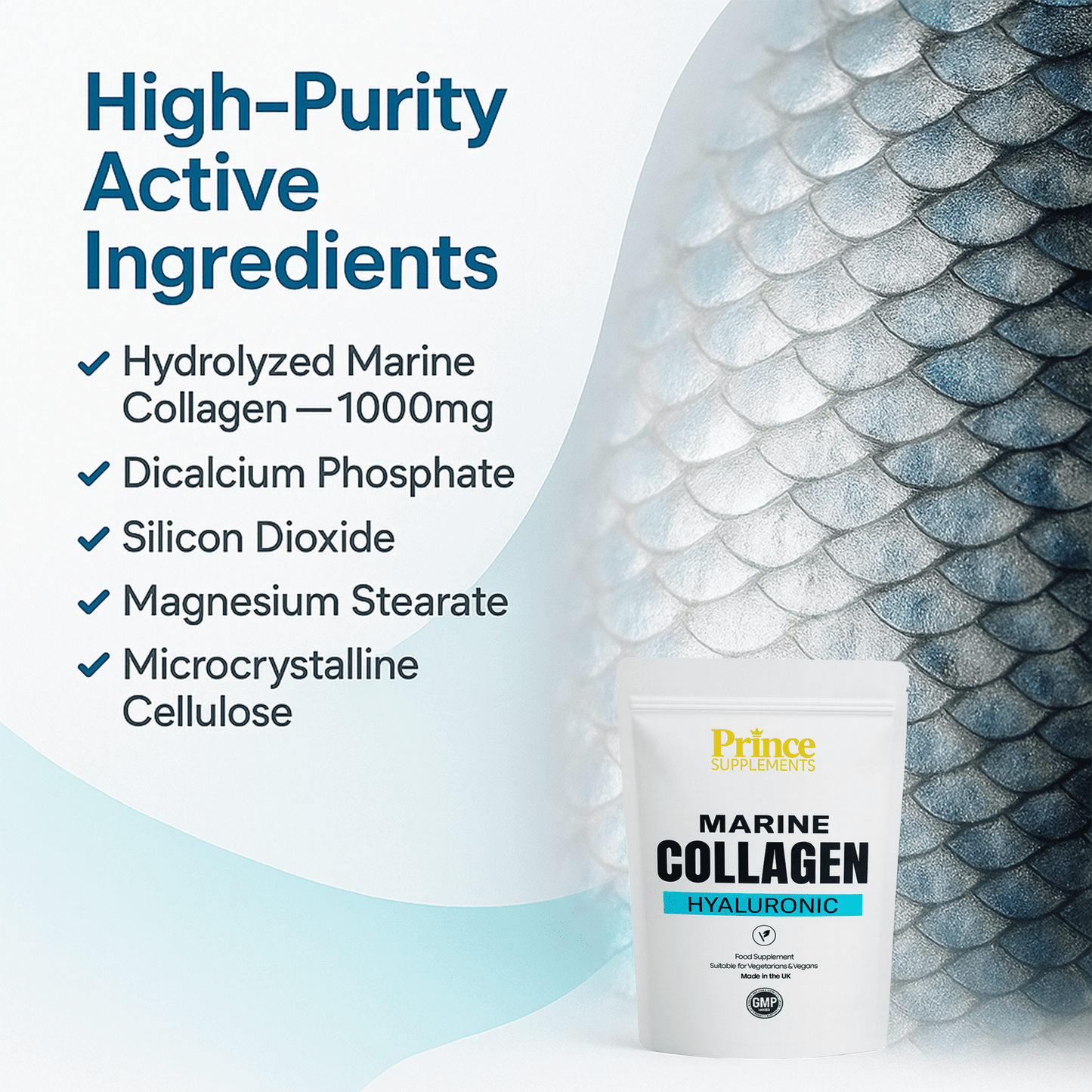 COLLAGEN MARINE 1000MG HYALURONIC ANTI AGEING CAPSULES