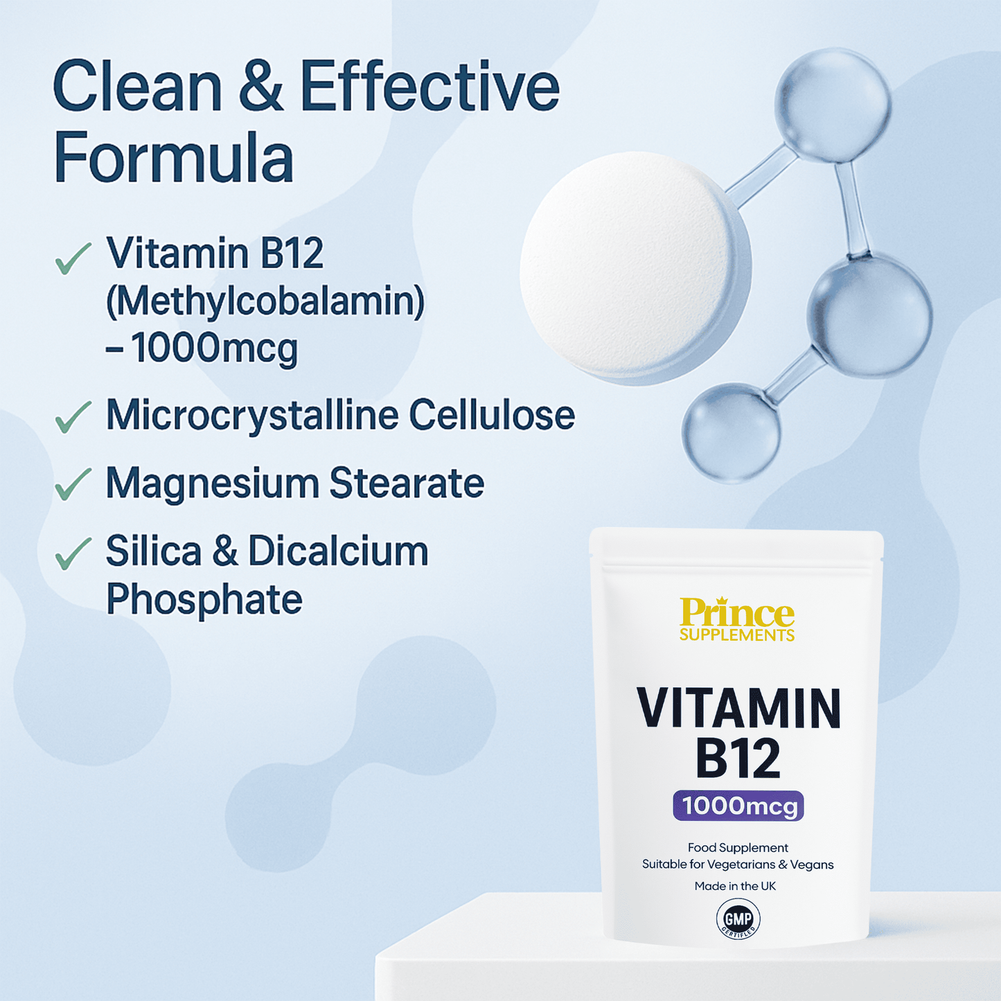 Vitamin B12 Methylcobalamin 1000mcg