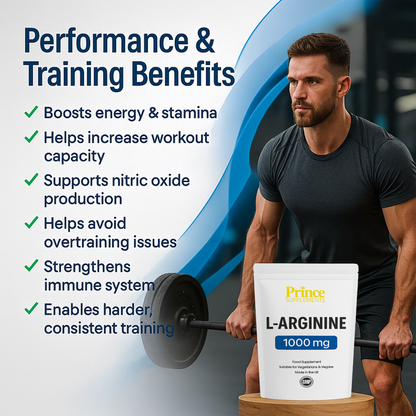 L-ARGININE 1000MG MUSCLE GROWTH NITRIC OXIDE