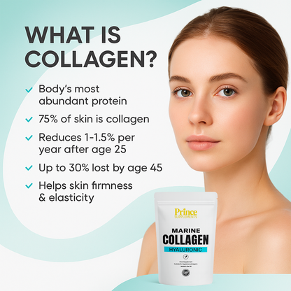 COLLAGEN MARINE 1000MG HYALURONIC ANTI AGEING CAPSULES