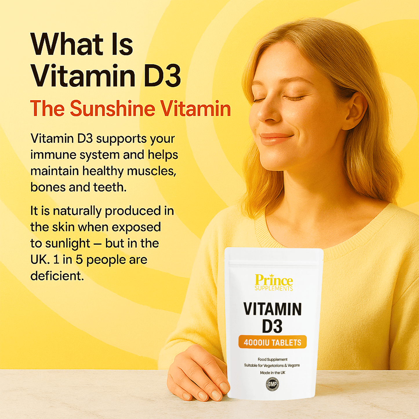 Vitamin D3 4000IU Tablets