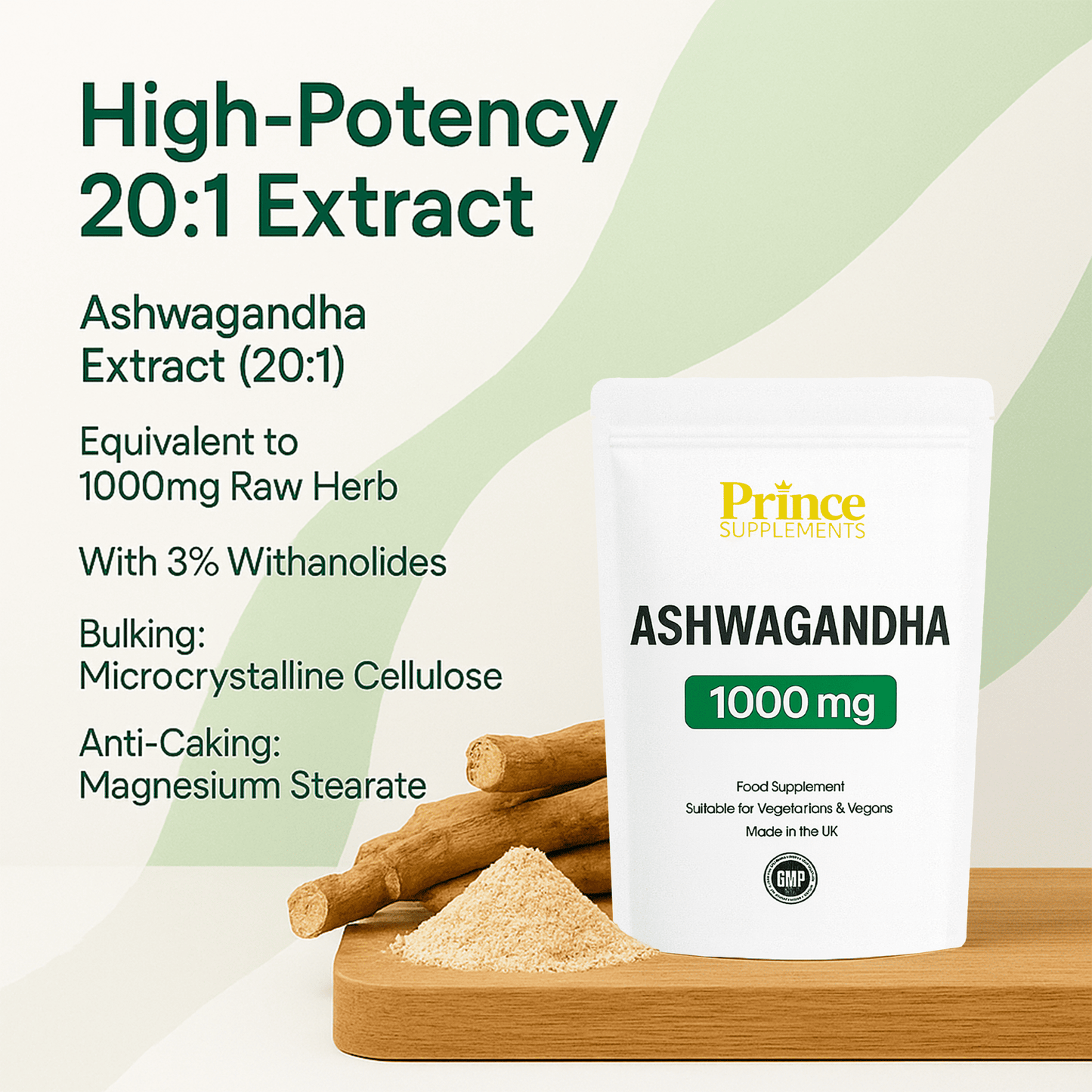 Ashwagandha Root Extract 1000mg