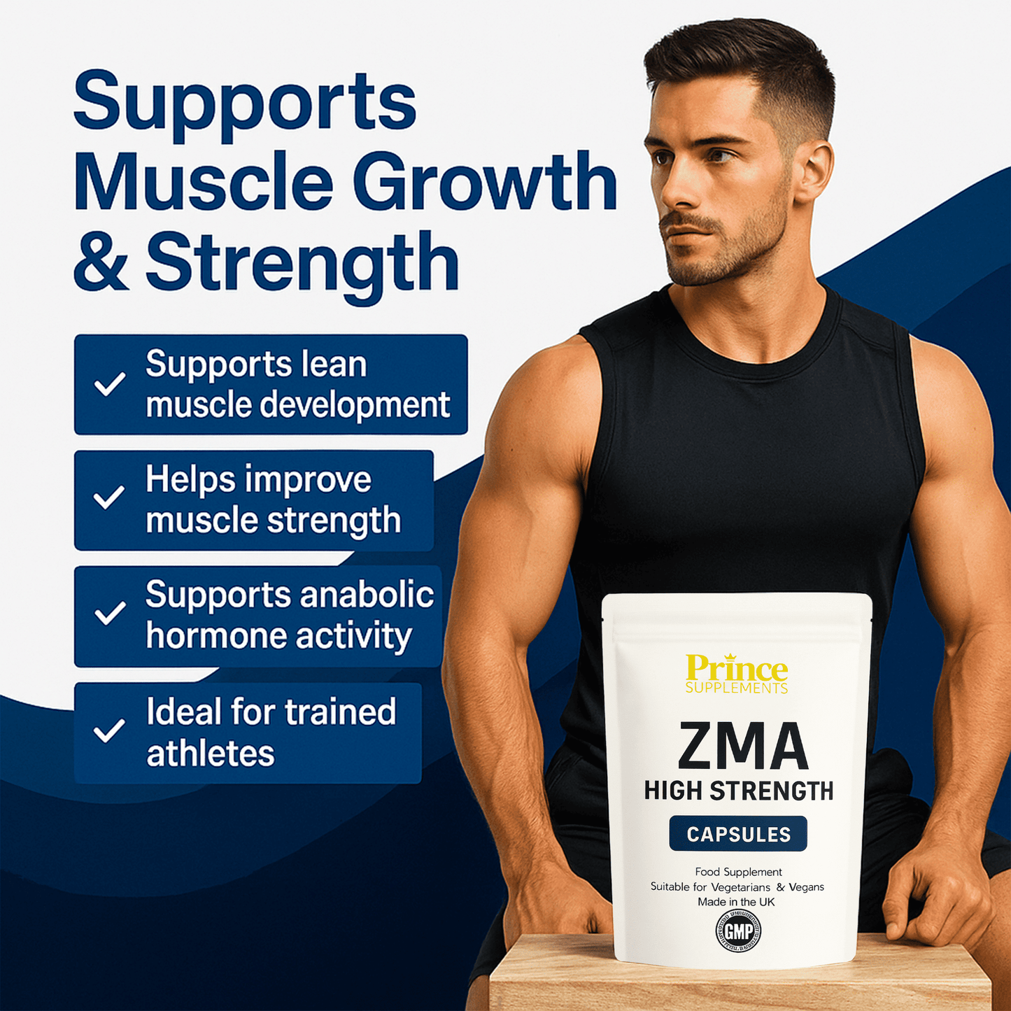 ZMA Z MASS ANABOL CAPSULES MUSCLE GROWTH B6