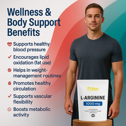 L-ARGININE 1000MG MUSCLE GROWTH NITRIC OXIDE