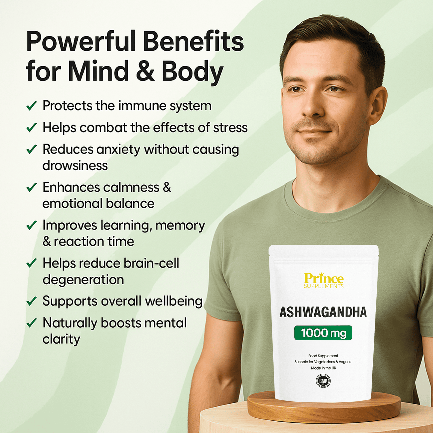 Ashwagandha Root Extract 1000mg