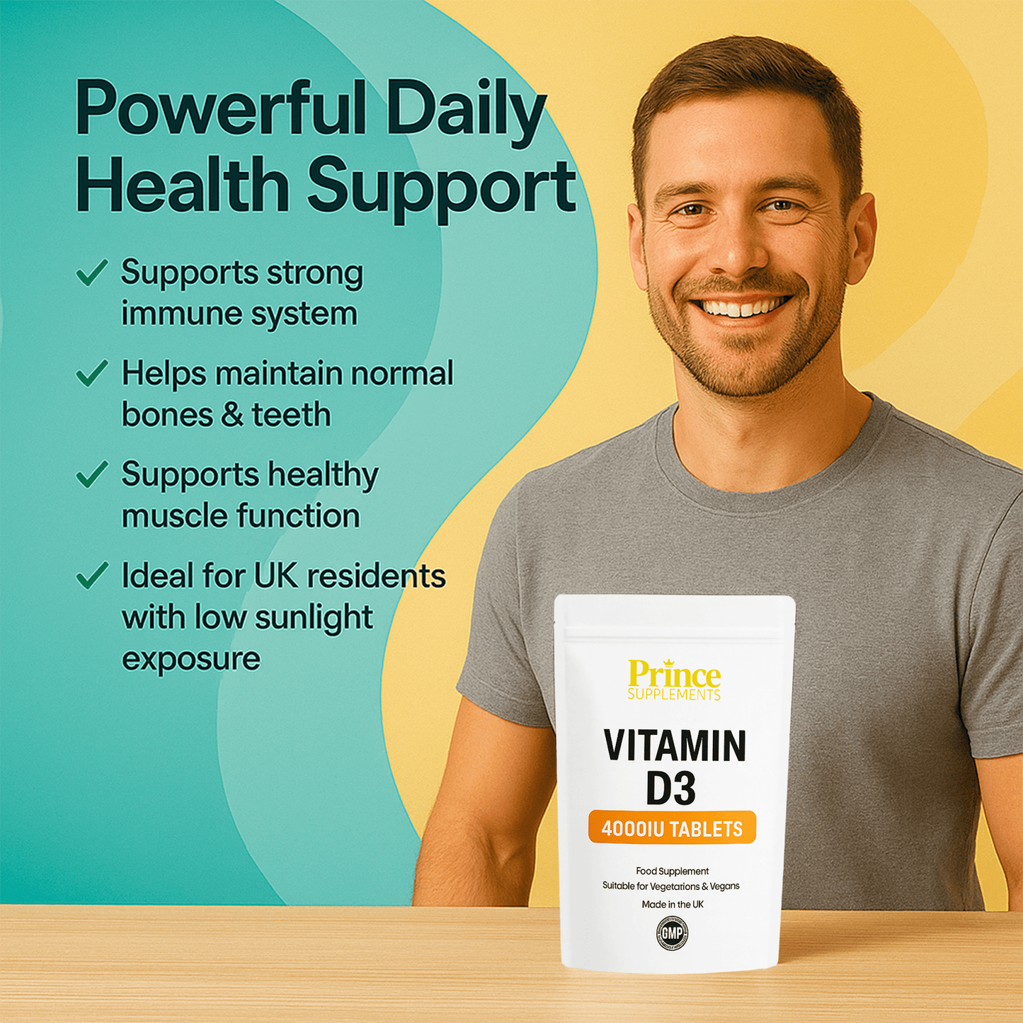 Vitamin D3 4000IU Tablets