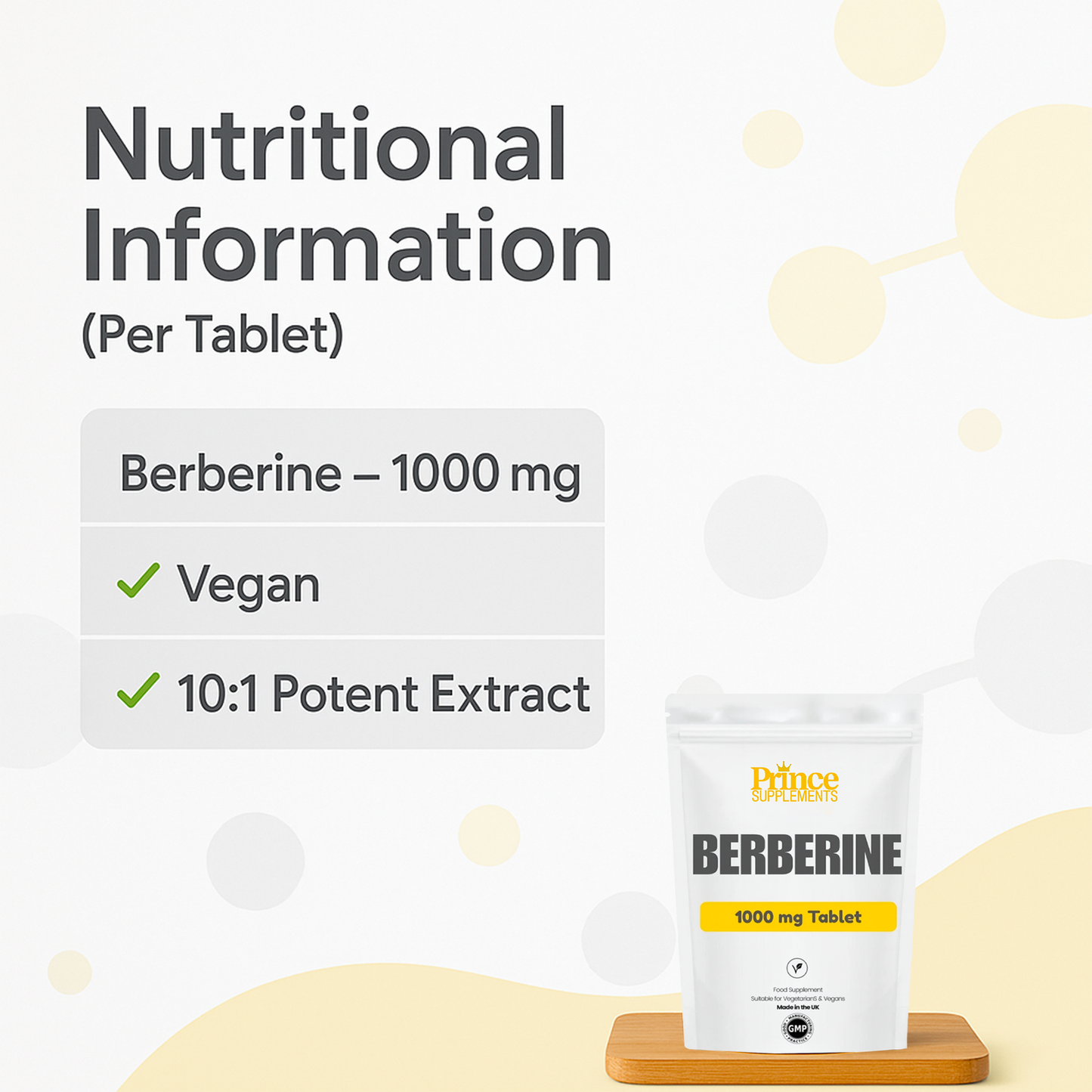Berberine 1000mg 10:1 formula