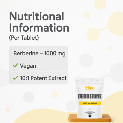 Berberine 1000mg 10:1 formula