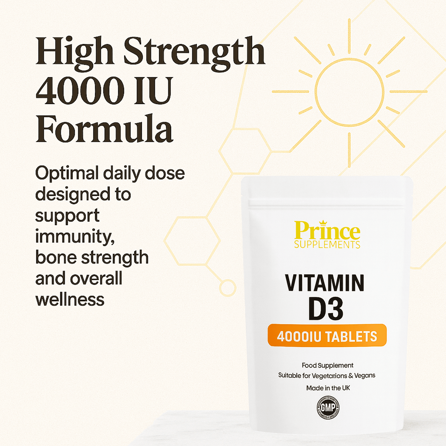 Vitamin D3 4000IU Tablets