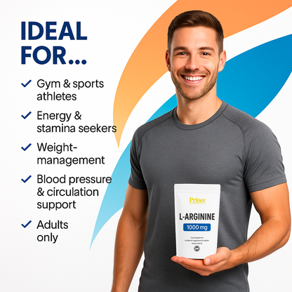 L-ARGININE 1000MG MUSCLE GROWTH NITRIC OXIDE