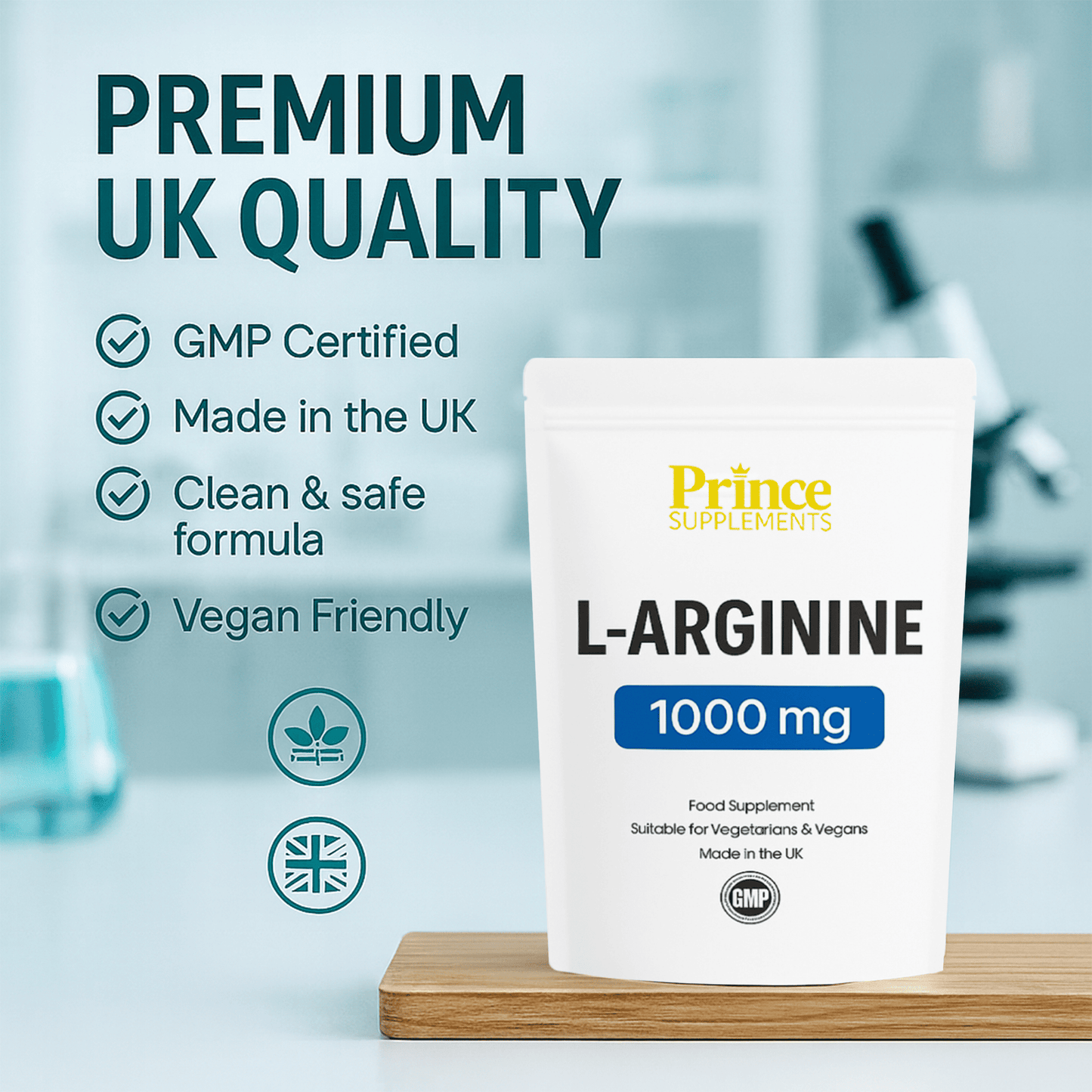 L-ARGININE 1000MG MUSCLE GROWTH NITRIC OXIDE