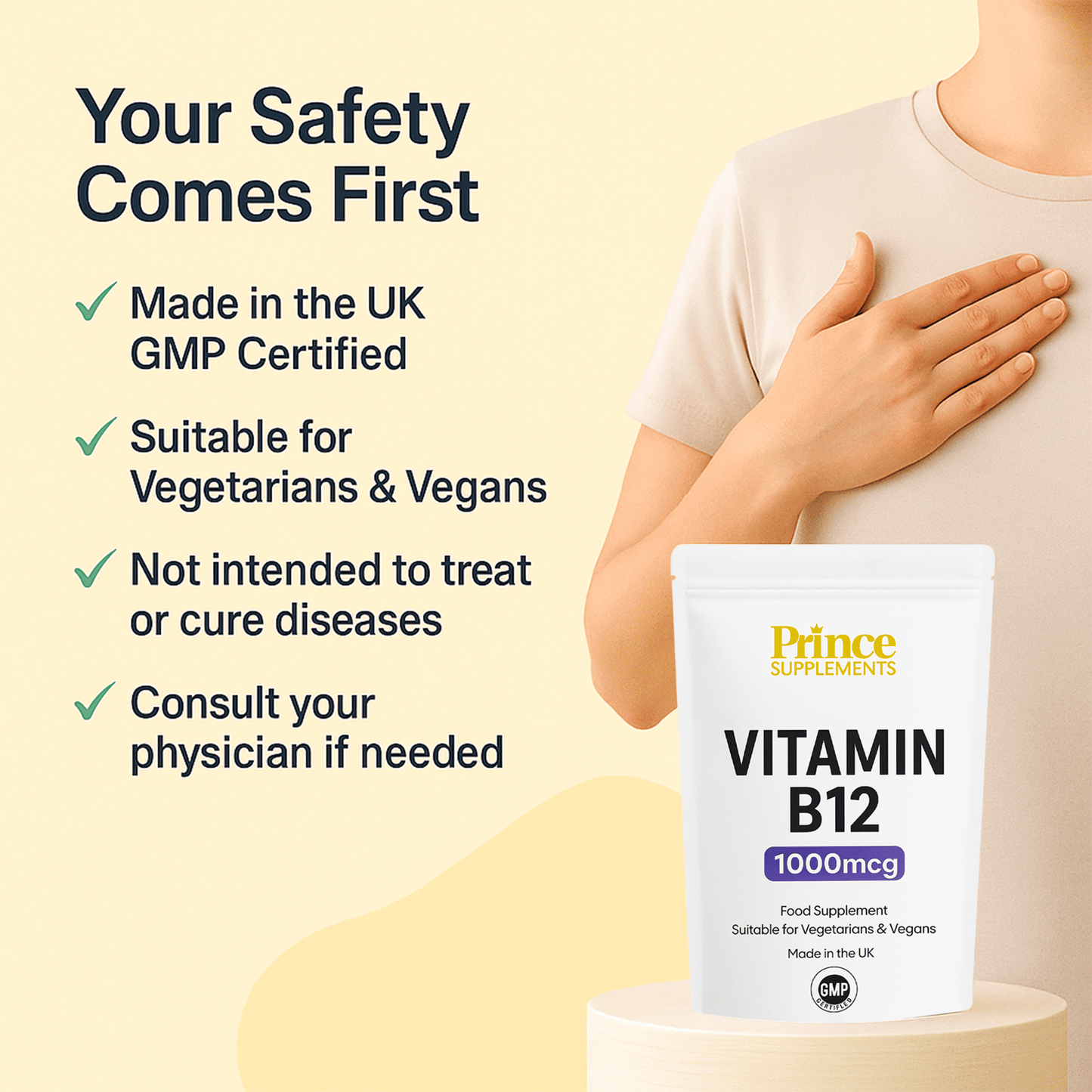 Vitamin B12 Methylcobalamin 1000mcg