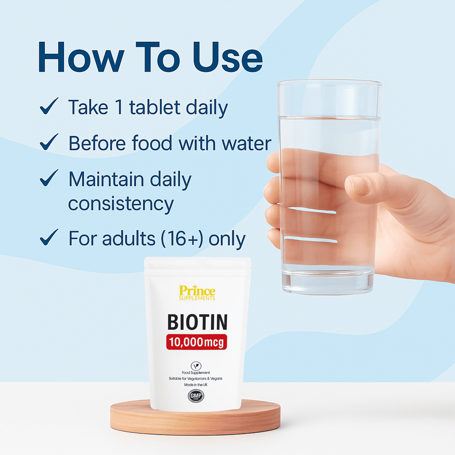 BIOTIN 10,000mcg