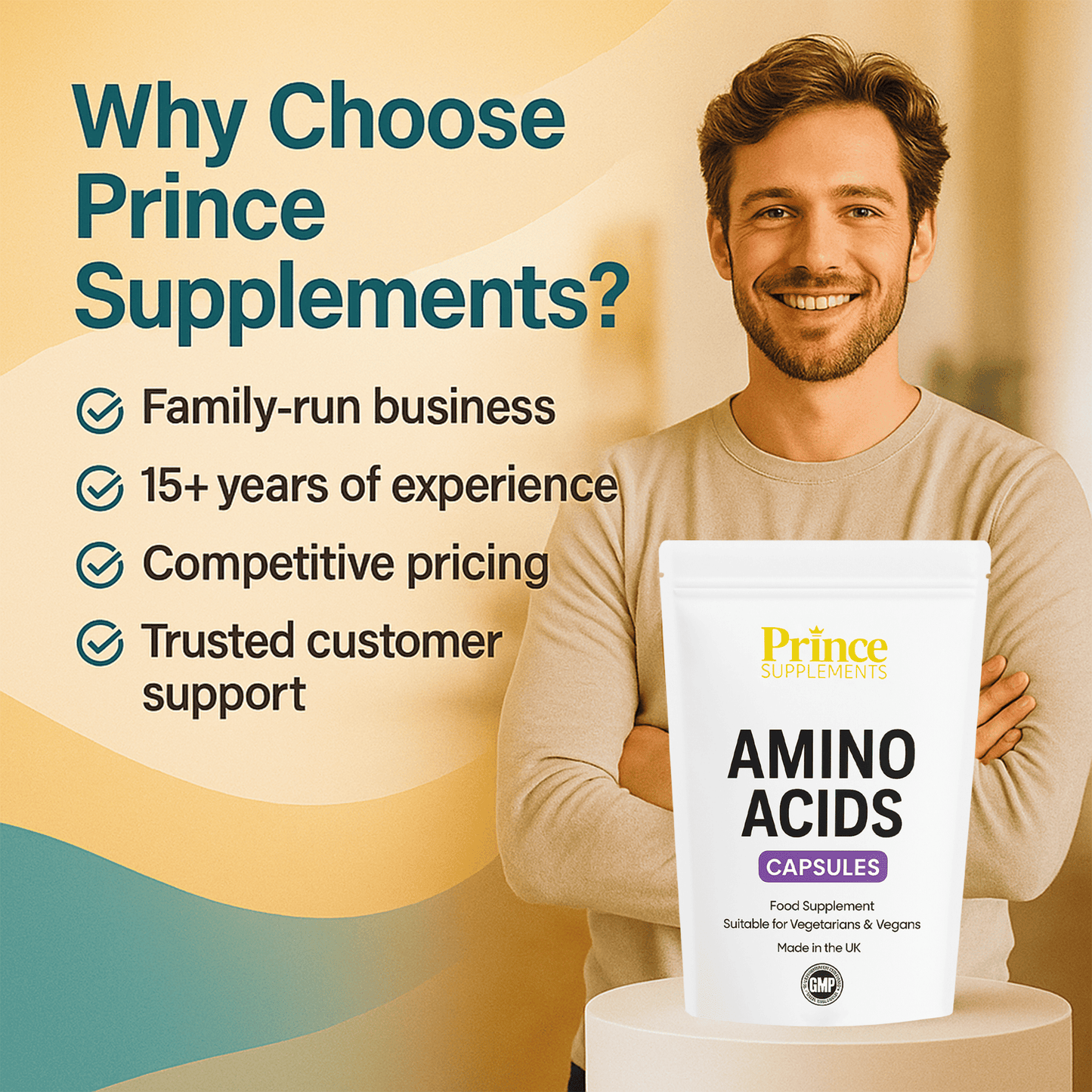 AMINO ACIDS 2:1 CAPSULES BCAA BRANCH CHAIN WORKOUT / VEGAN NOT TABLETS