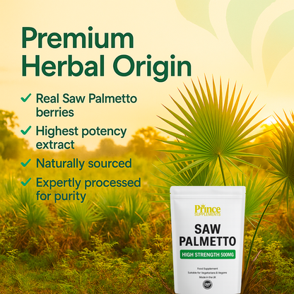 Saw Palmetto Capsules /Tablets 5000 Mg PROSTATE URINARY TRACK HAIR LOSS