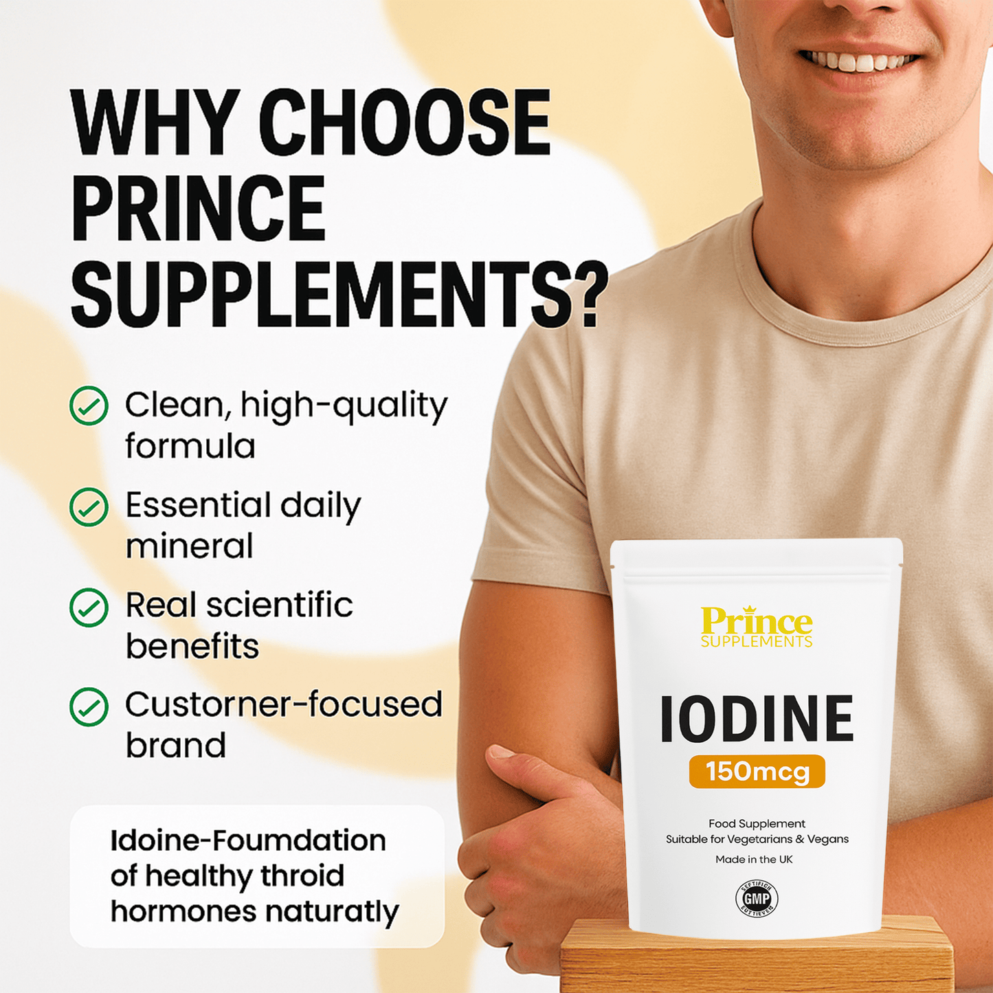 Iodine 150mcg Tablets: Thyroid Health Slimming Pills