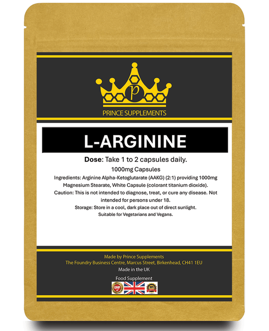 L-ARGININE 1000MG MUSCLE GROWTH NITRIC OXIDE