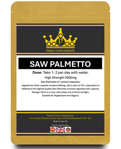 Saw Palmetto Capsules /Tablets 5000 Mg PROSTATE URINARY TRACK HAIR LOSS
